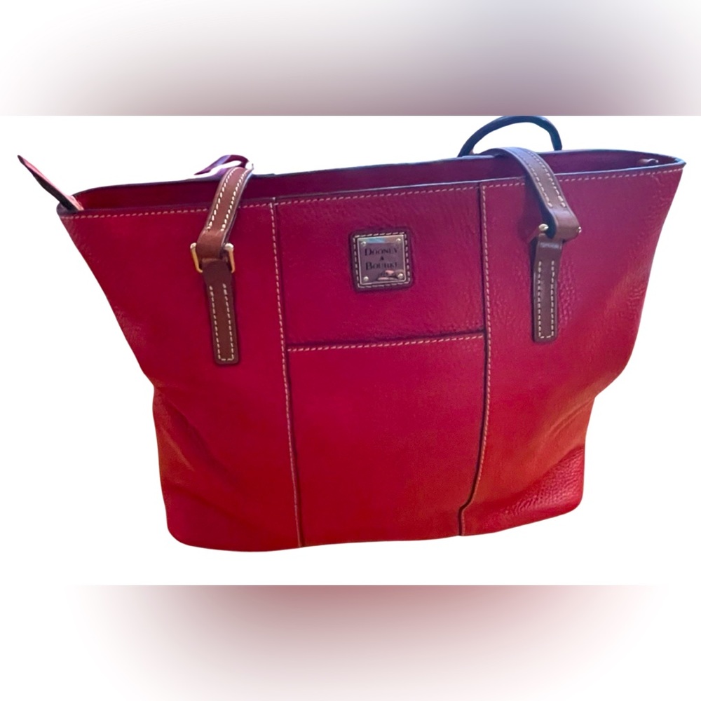 Dooney and Bourke Red Leather Bag